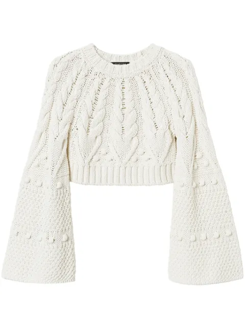 TWINSET wool cropped sweater 