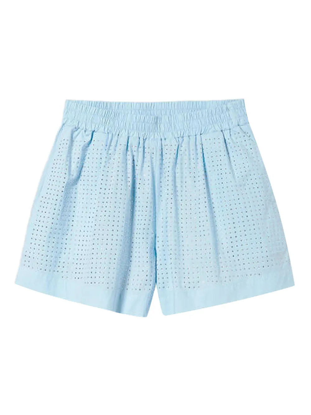 TWINSET crystal-embellishment shorts | Blue | Image 1