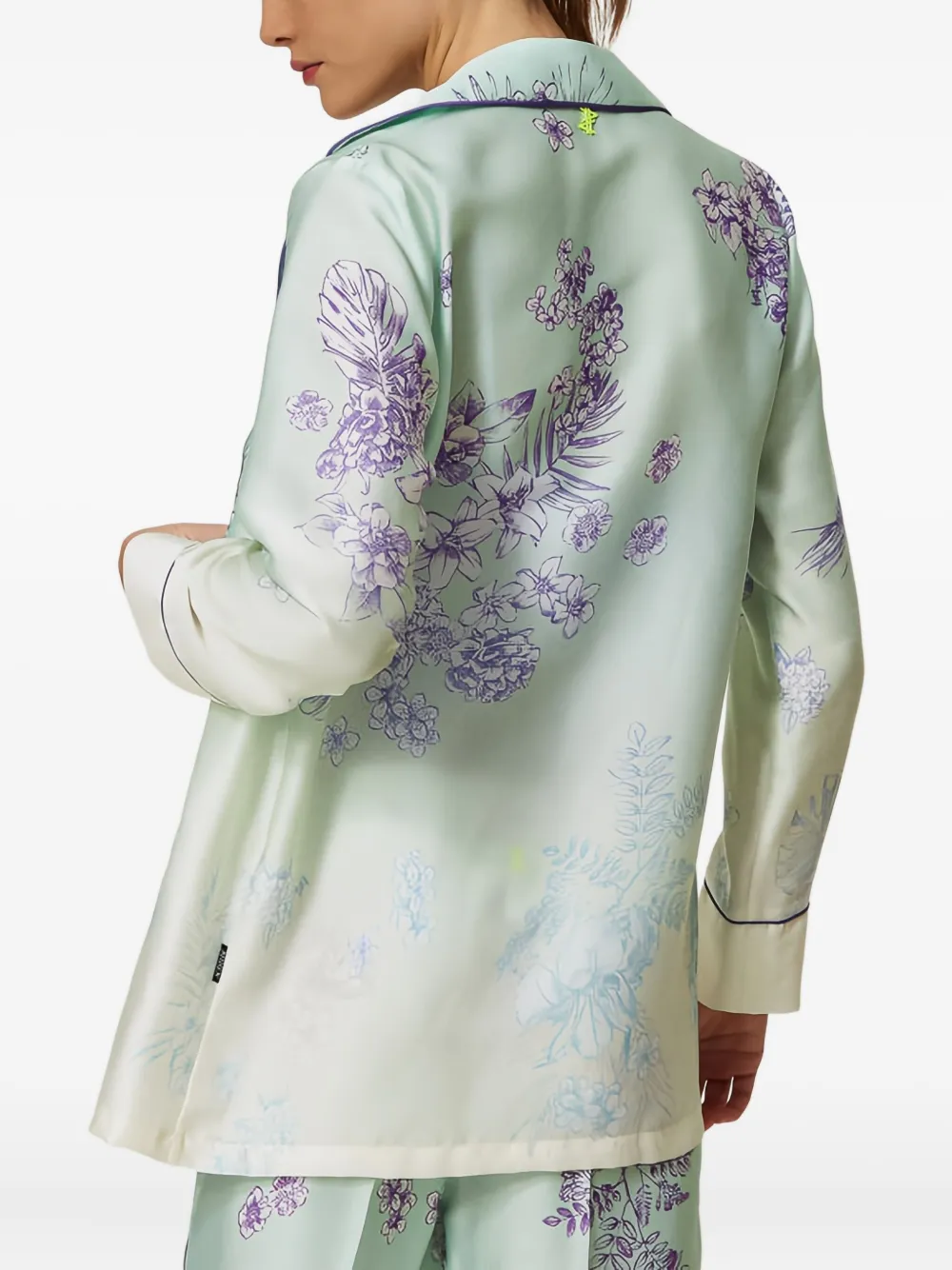 Twinset Floral-print Shirt In Multi