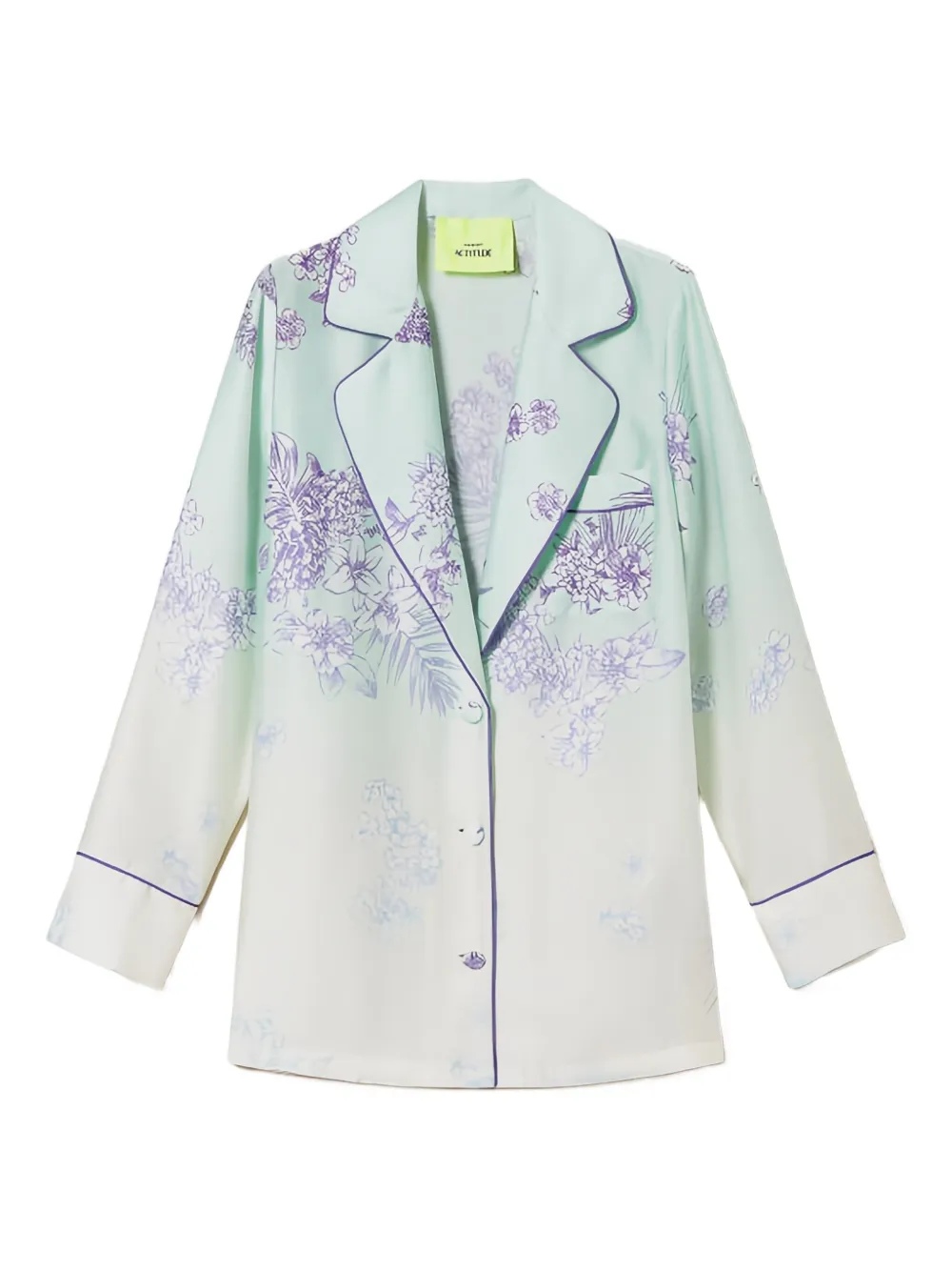 Twinset Floral-print Shirt In Multi