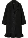 TWINSET single-breasted coat - Black