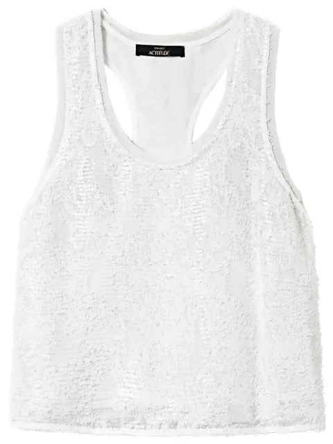 TWINSET Regata com aplicação de paetês