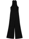TWINSET cady halterneck jumpsuit - Black