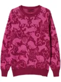 TWINSET patterned jacquard sweater - Pink