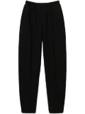 TWINSET plush cigarette trousers - Black