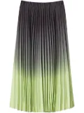 TWINSET Georgette midi skirt - Grey