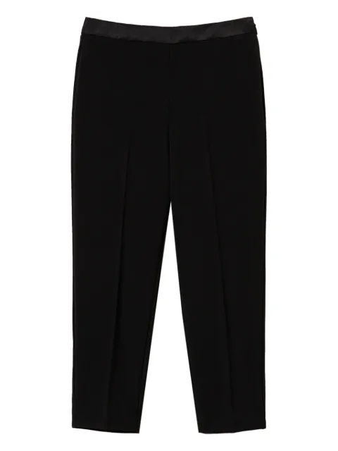 TWINSET Kids flannel straight-leg trousers
