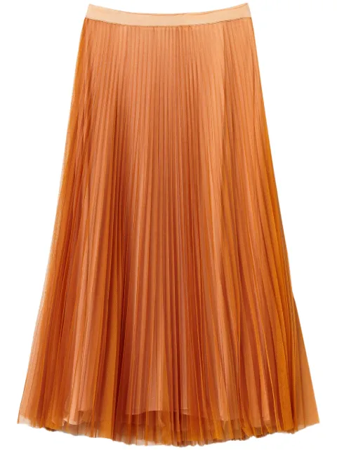 TWINSET pleated tulle skirt