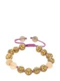 BUDDHA MAMA 20kt yellow gold diamond and moonstone bracelet