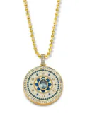 BUDDHA MAMA 20kt yellow gold Mandala pendant