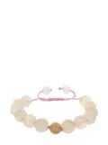 BUDDHA MAMA 20kt yellow gold moonstone bead bracelet