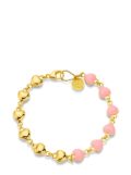 BUDDHA MAMA 20kt yellow gold heart bracelet