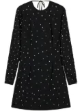 TWINSET pearl-detailing mini dress - Black
