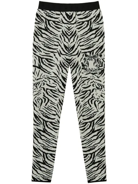 TWINSET MYFO jacquard knit leggings