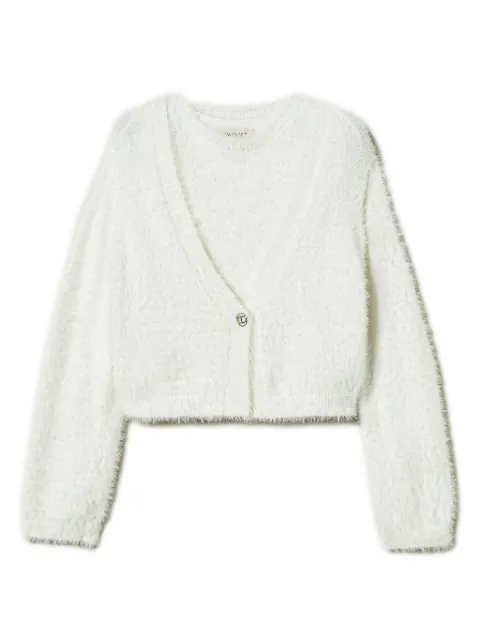 TWINSET Kids brushed-finish cardigan