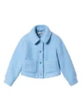 TWINSET Kids Curly jacket - Blue