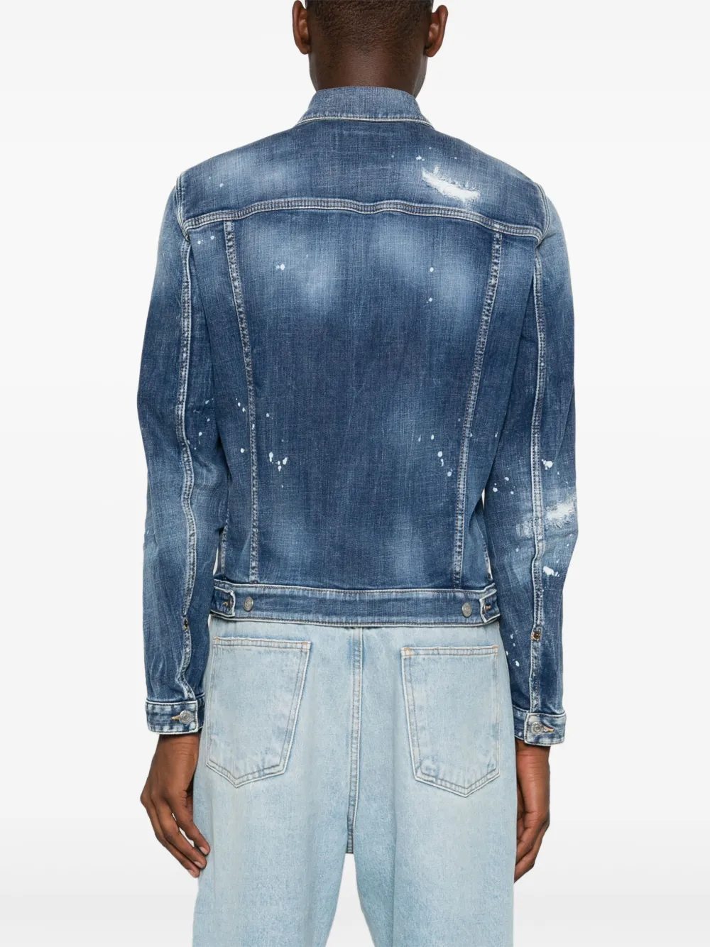 DSQUARED2 Dan denim jack Blauw