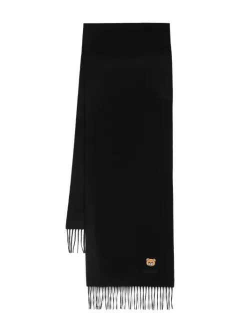 Moschino Teddy Bear-patch scarf