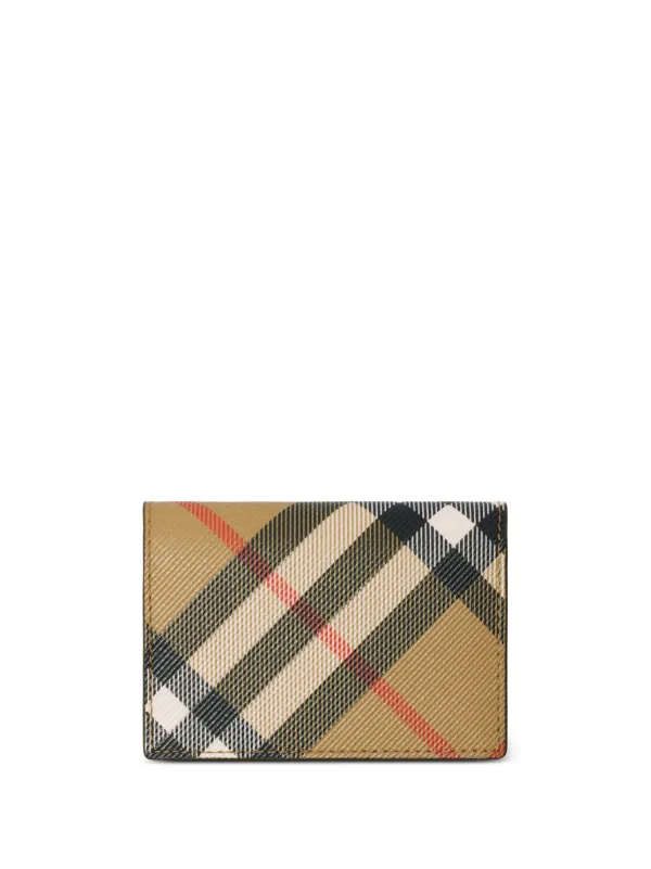 Amazon.com: BURBERRY Men's Business Card Holder, A1189, One
