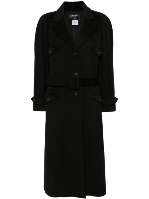 CHANEL 1997 single-breasted coat Women