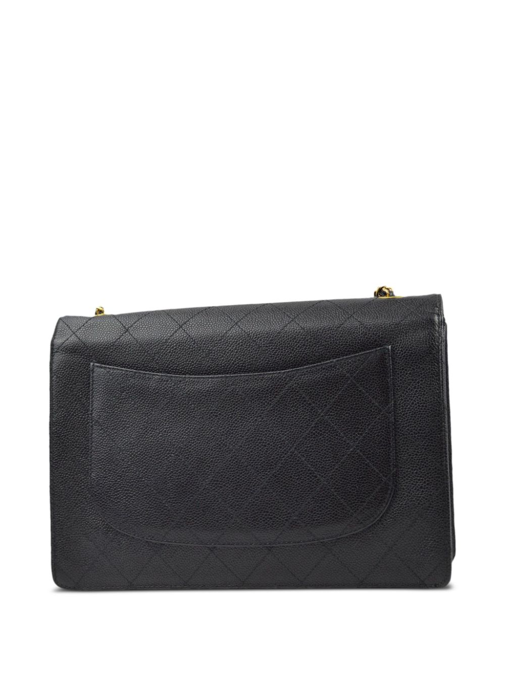 CHANEL Pre-Owned 1998 Single Flap schoudertas - Zwart