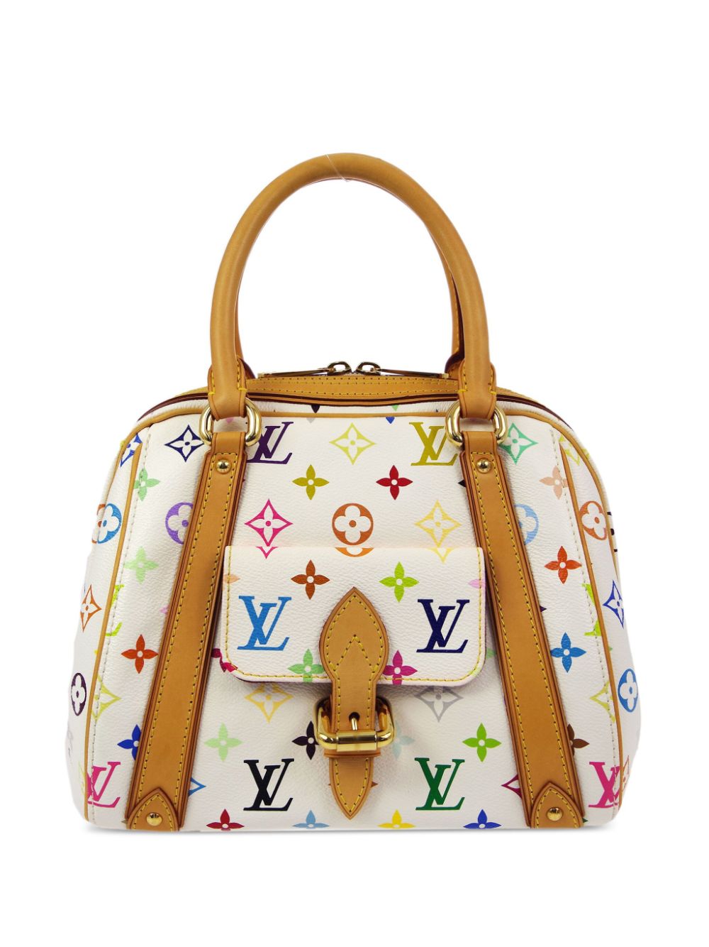 Louis Vuitton Pre-Owned x Takashi Murakami 2007 Priscilla handbag - White