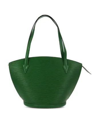 Green louis vuitton tote best sale