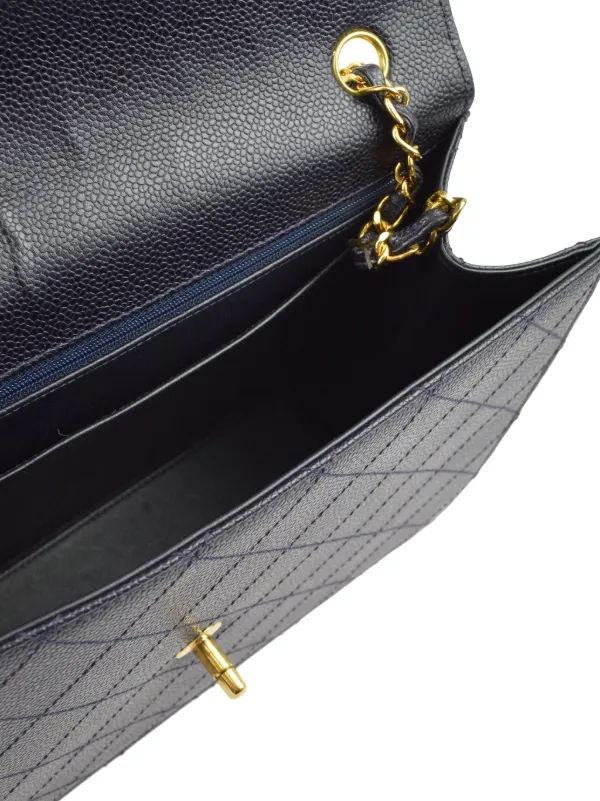 CHANEL Pre-Owned 1998 Classic Flap Shoulder Bag Black FARFETCH EG