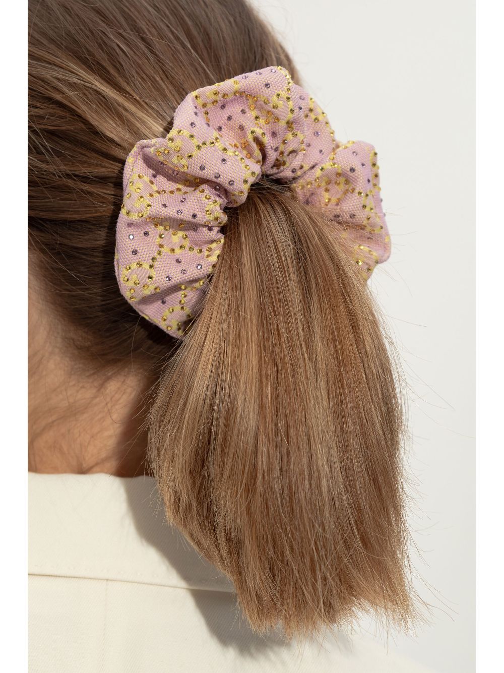 Gucci GG canvas scrunchie - Roze