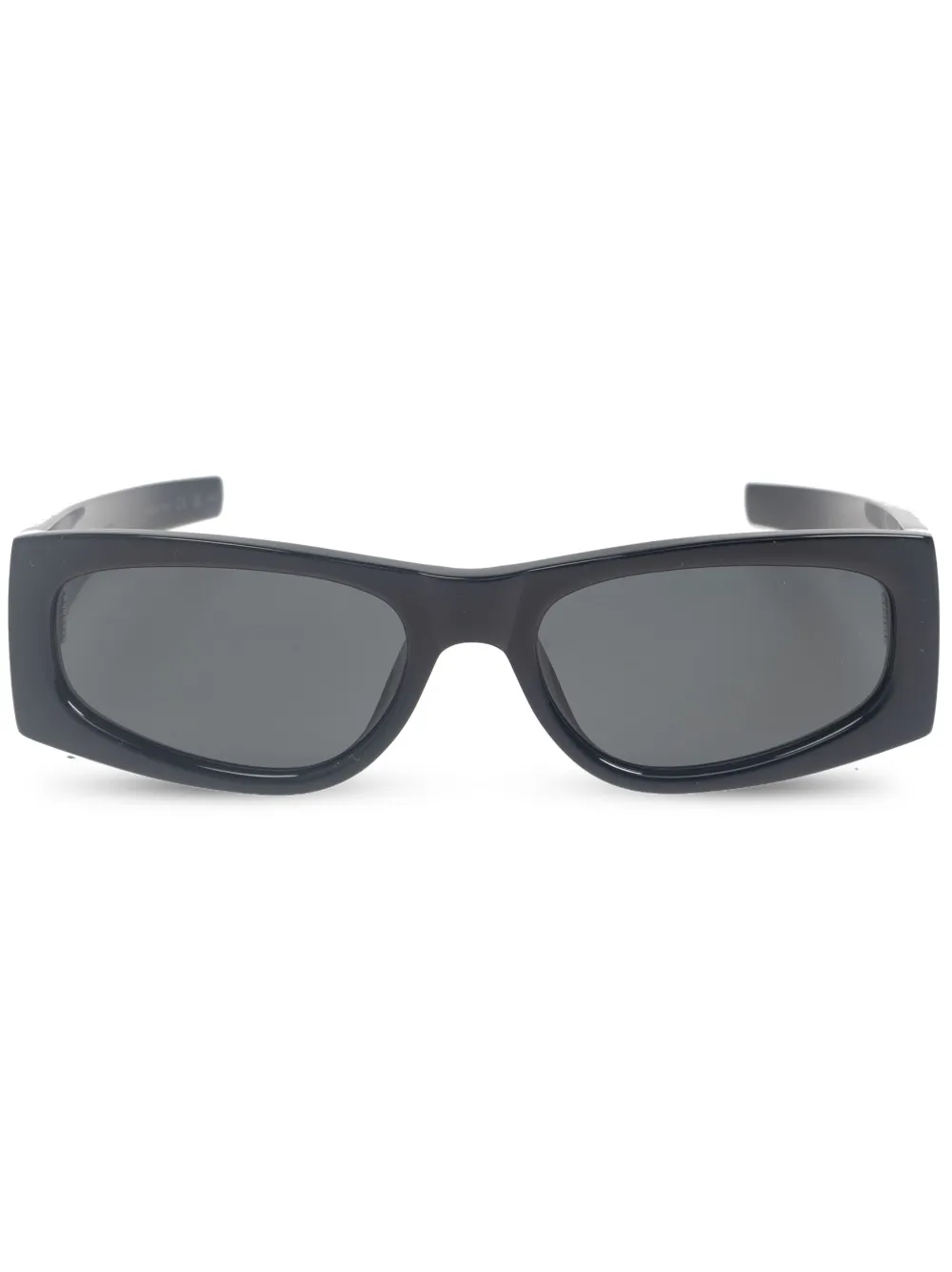 Saint Laurent Eyewear Zonnebril met rechthoekig montuur Zwart