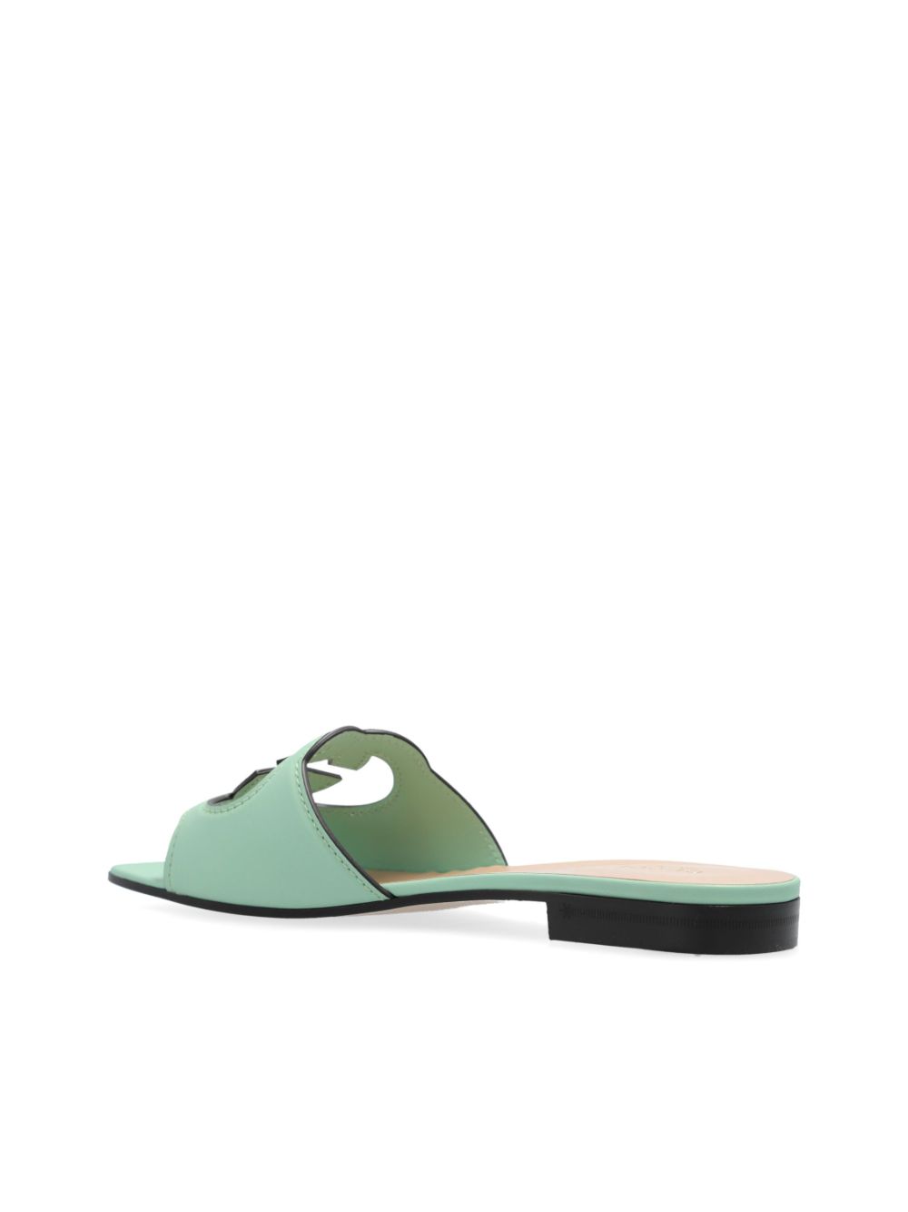 Gucci Slippers met GG-logo Groen