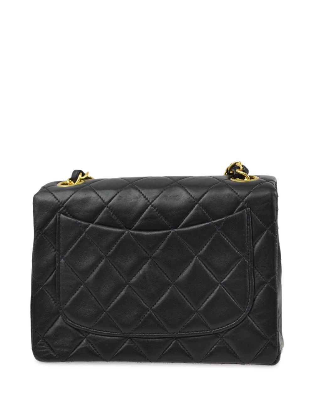 CHANEL Pre-Owned 1995 mini-schoudertas met overslag - Zwart