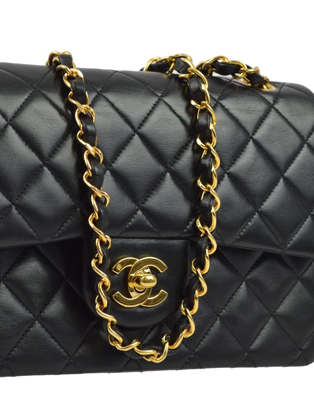 CHANEL 1995 mini square Classic Flap shoulder bag Women