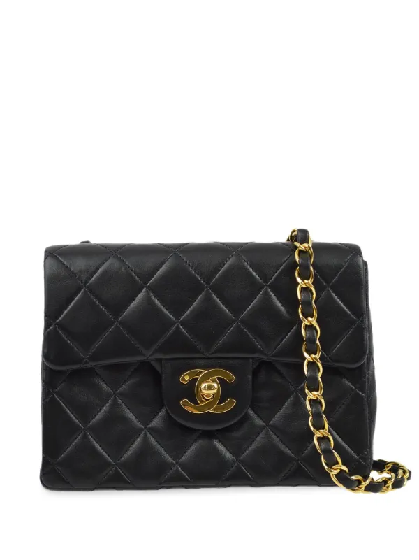 Chanel mini square classic bag sale