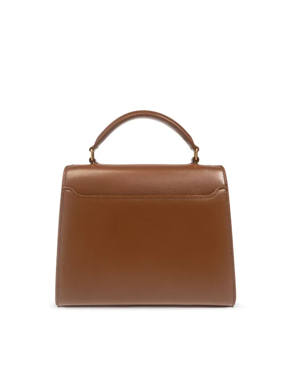 Saint Laurent Mini Cassandra Bag Brown FARFETCH IE