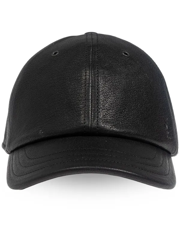 Leather cap online