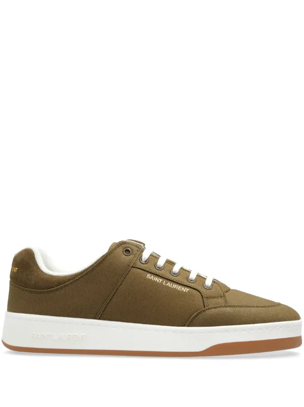【送料&関税込】Saint Laurent Sl/61 Sneakers SL/61 sneakers in perforated leather | Saint Laurent | YSL US