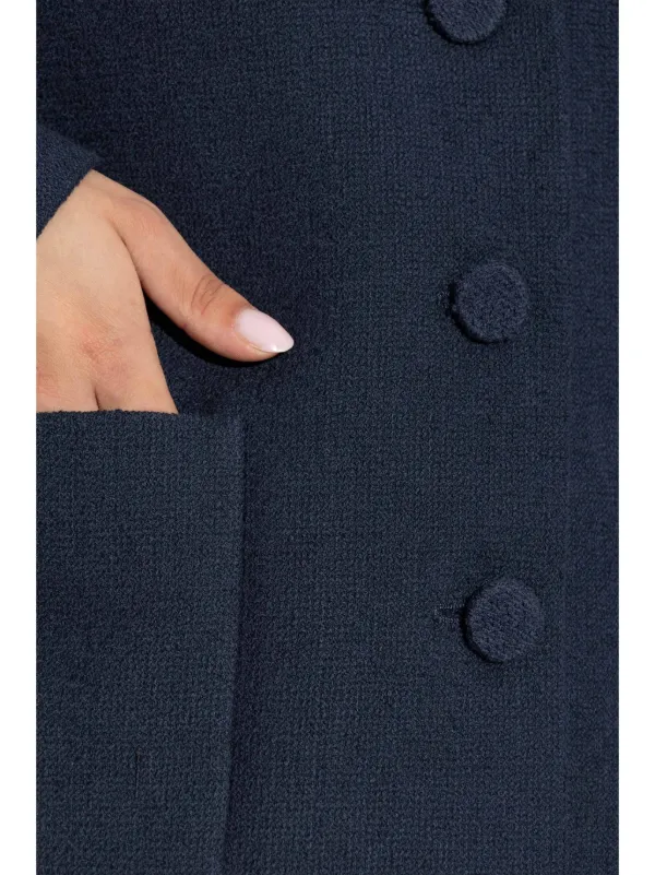 【23AW NEW】GUCCI_woman / ツイード ジャケット / Blue Grey Gucci ツイード ジャケット | ブルー | FARFETCH JP