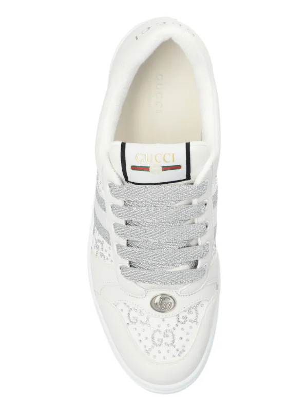 Gucci Screener Sneakers | White | FARFETCH