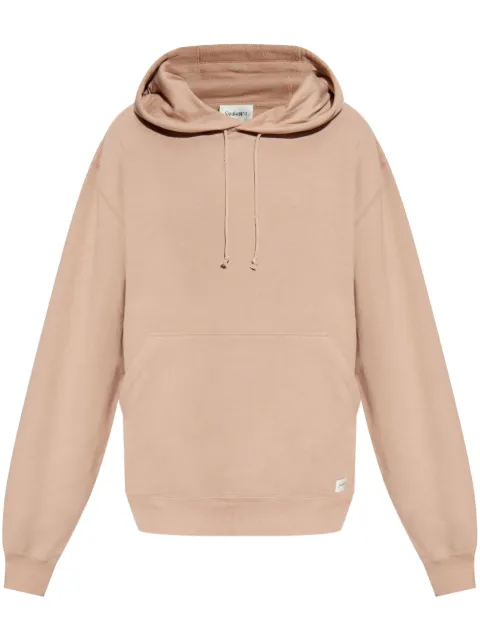 Saint Laurent hoodie con aplique del logo