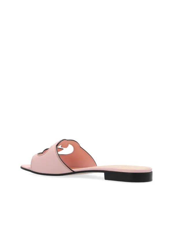 Gucci slippers roze online