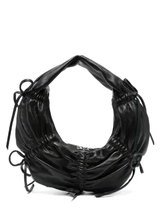 【Anderson Bell】Small Dumpling Leather Bag SMALL DUMPLING LEATHER BAG aaa400w(BLACK) – Andersson Bell