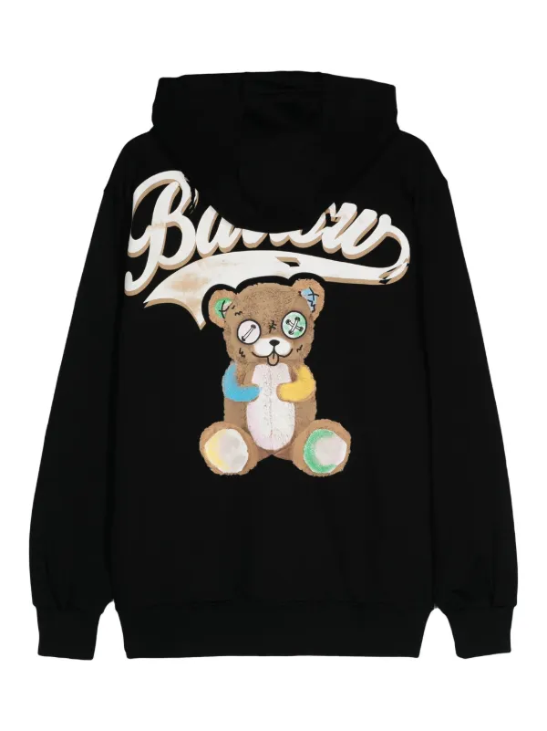 【BARROW】長袖 ロゴ パーカー フーディー ブラック BARROW ロゴ パーカー | ブラック | FARFETCH JP