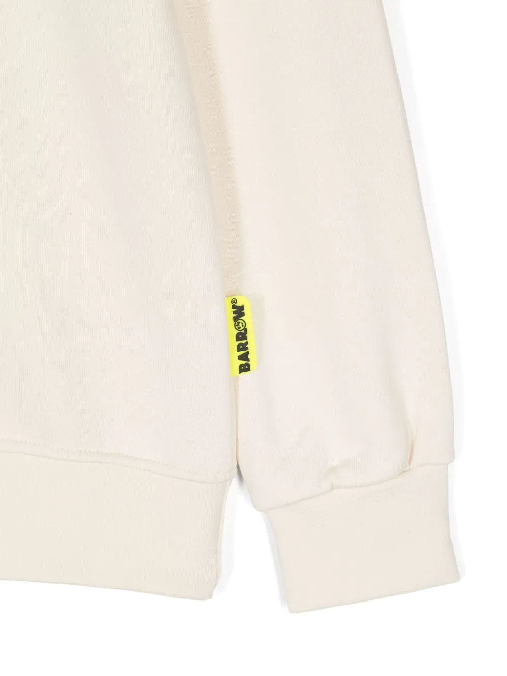 Barrow Logo-print Hoodie In Neutrals