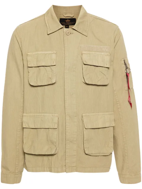 Alpha Industries ripstop cargo overshirt