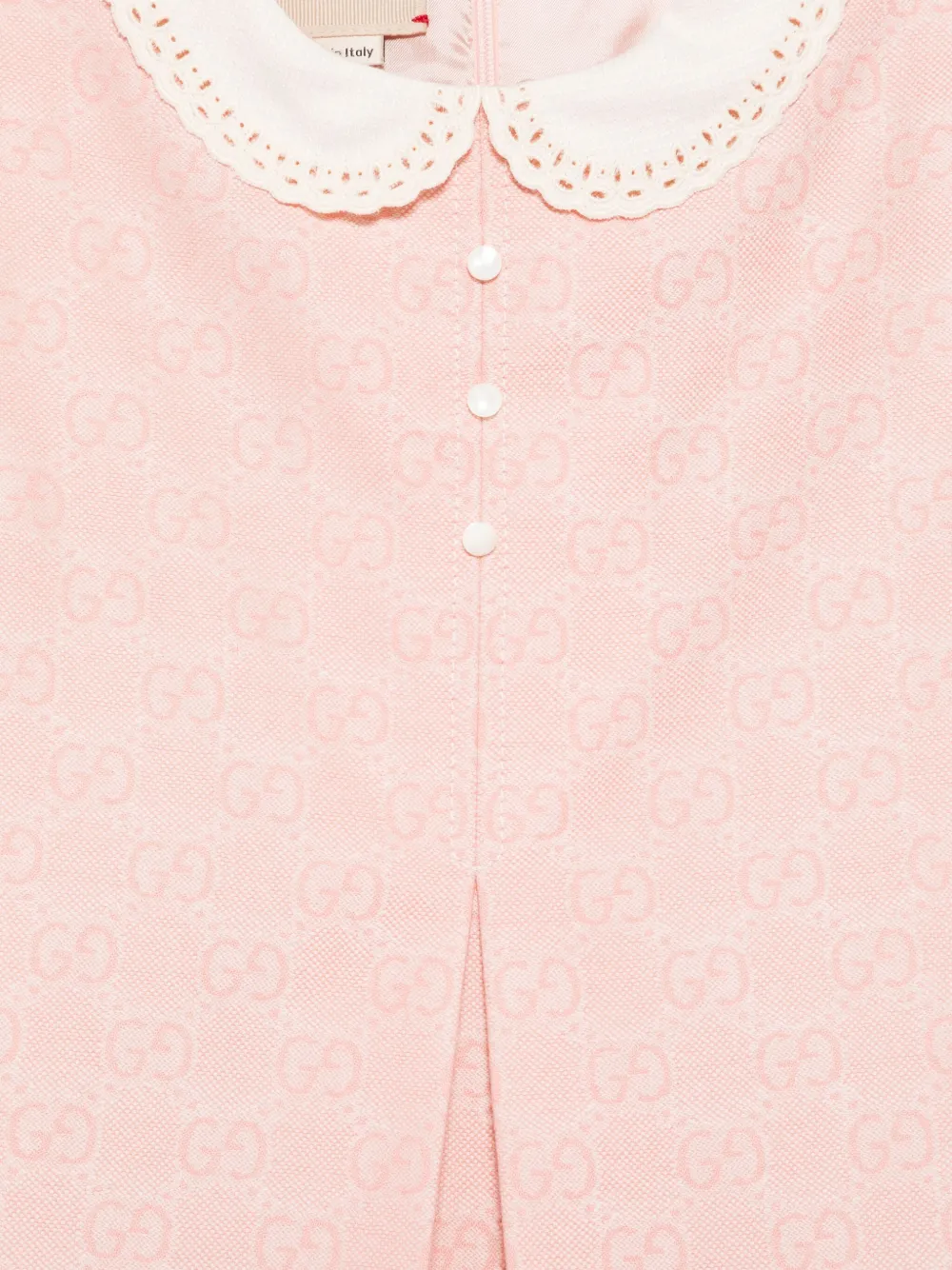 Gucci Kids GG wollen jurk Roze