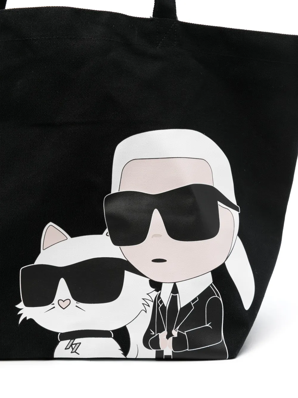 Karl Lagerfeld K ikonik 2.0 schoudertas Zwart