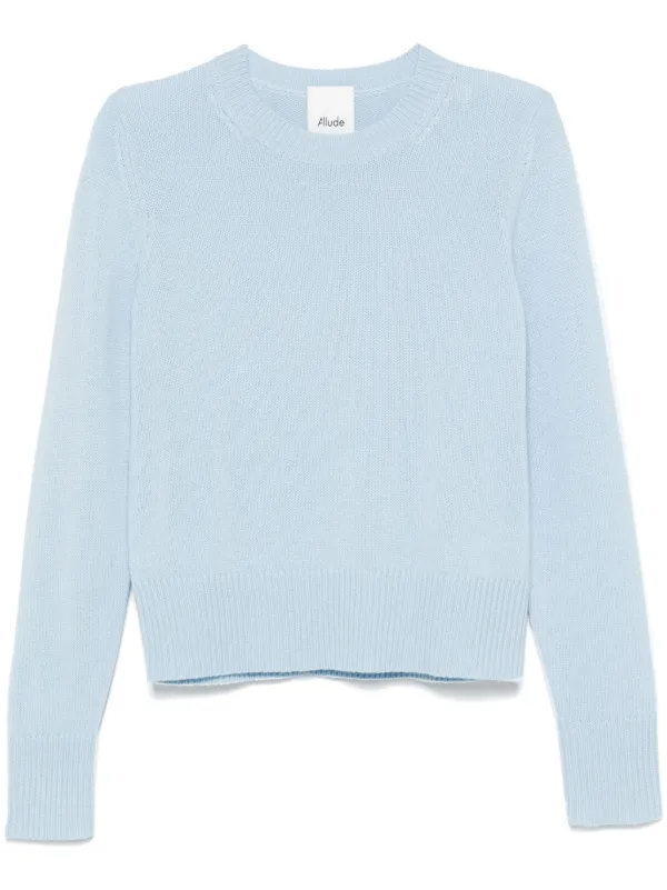 Allude Cashmere Sweater Blue FARFETCH CA