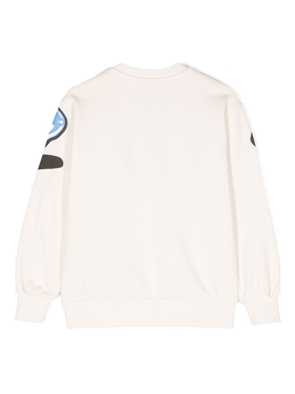 Barrow kids Sweater met logoprint - Beige