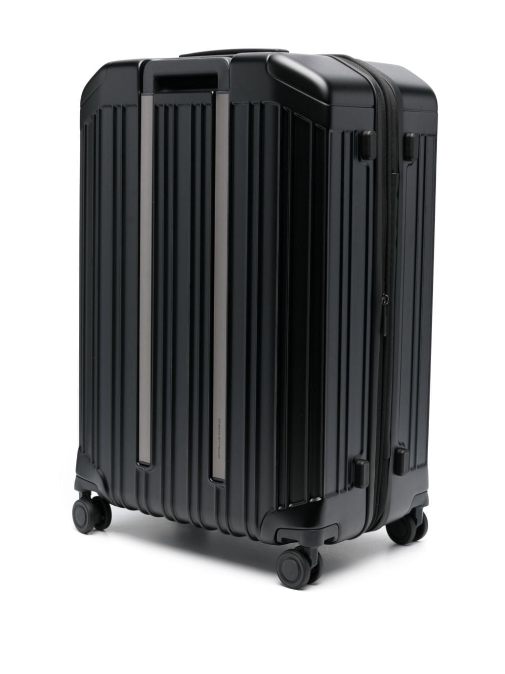 Shop Piquadro Medium Expandable Luggage In Black